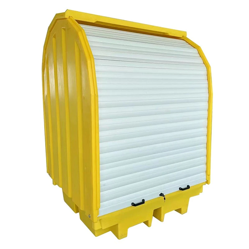 4-Drum Spill Containment Drum Shed Manufacture